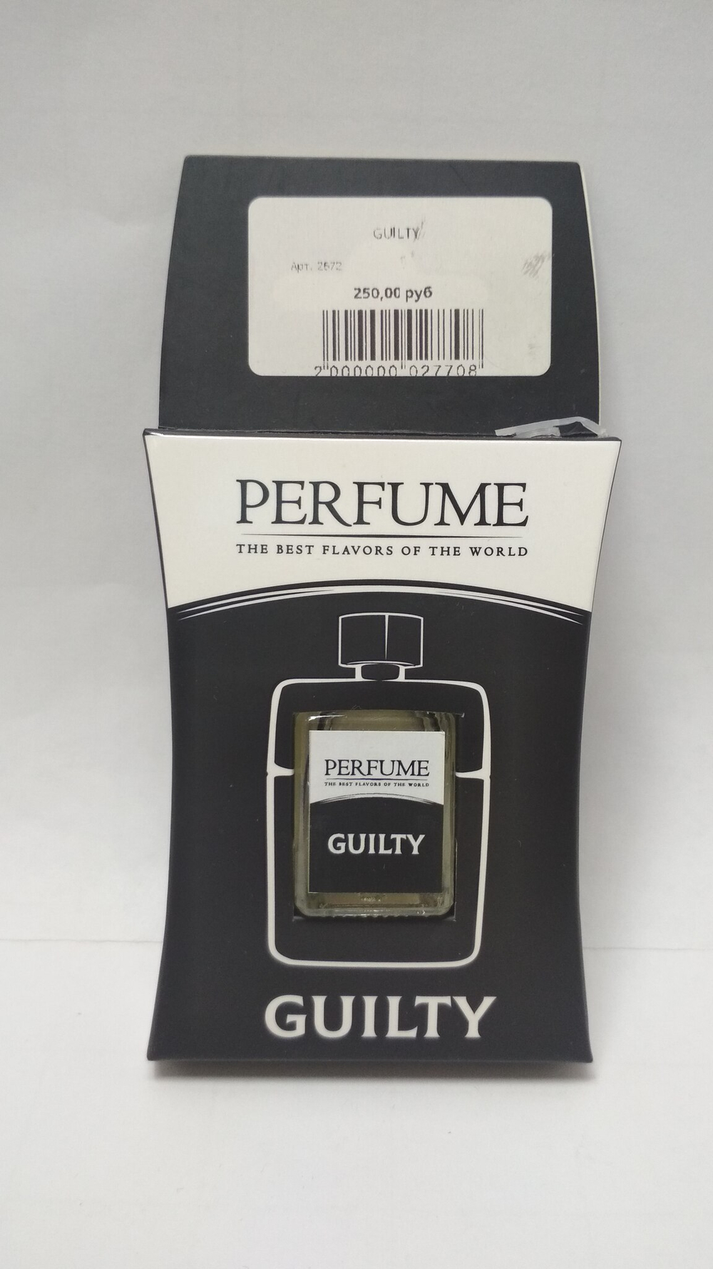 GUILTY / Ароматизатор флакон (5мл) PERFUME c пробником (1 шт.)