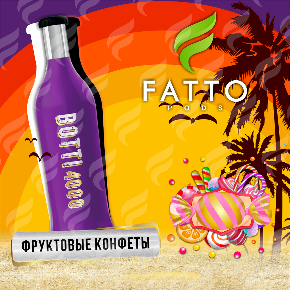 FATTO PODS BOTTI (2% nic) – Fruit Candies