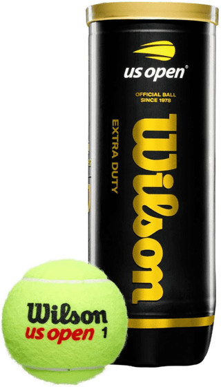 Мячи теннисные Wilson US Open (3 мяча в банке)