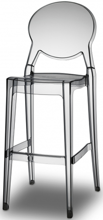 Стул барный прозрачный, Scab Design Igloo, серый