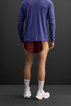 ZARA ШОРТЫ ДЛЯ БЕГА 3”, ОТТЕНОК КОРИЧНЕВОГО