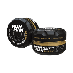 ВОСК ДЛЯ ВОЛОС NISHMAN AQUA HAIR STYLING WAX 07 GOLD ONE Аромат: парфюм «One Million»