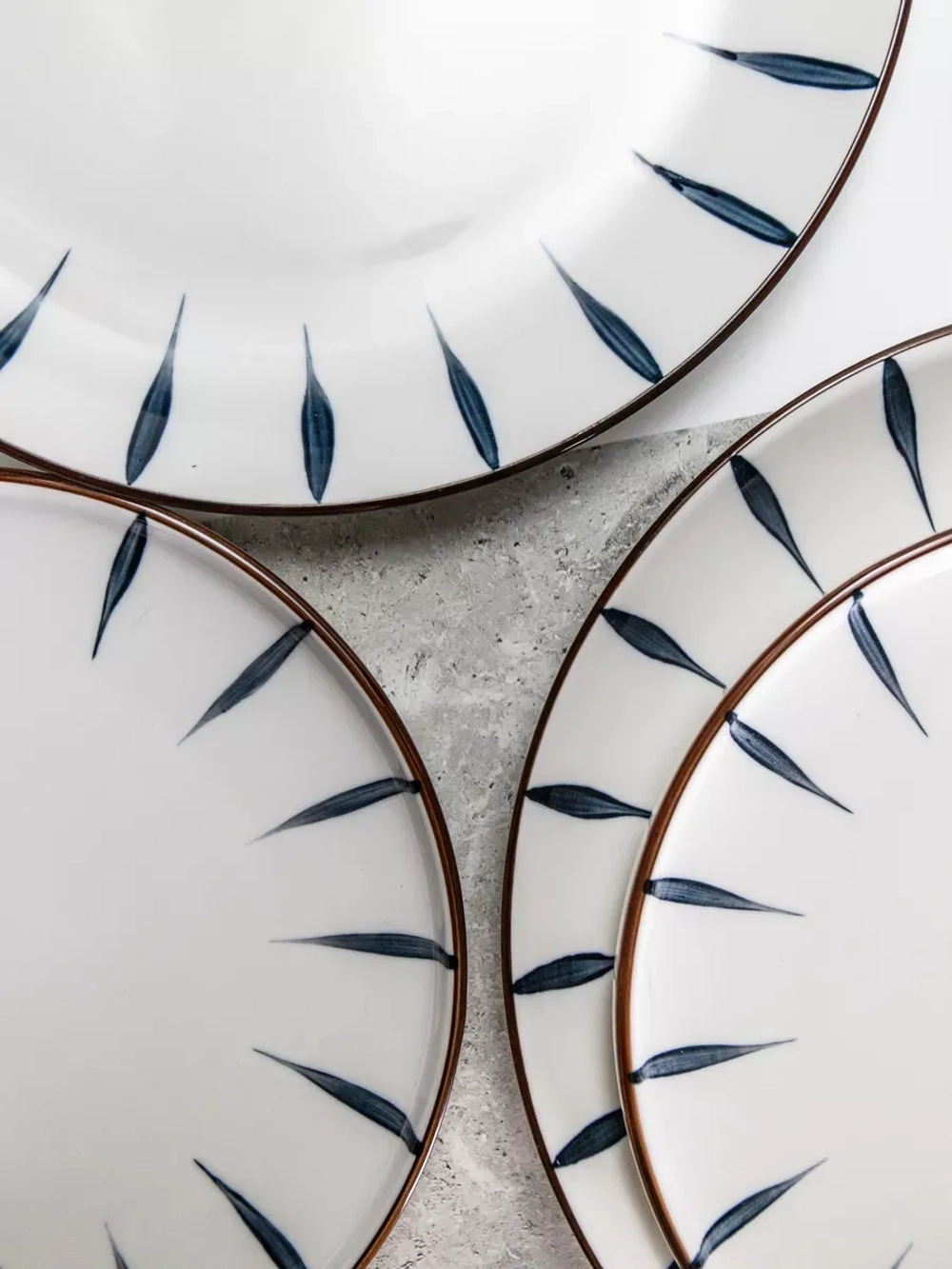 Набор 2 шт тарелок с бортиком, 20,2 см, Лепесток