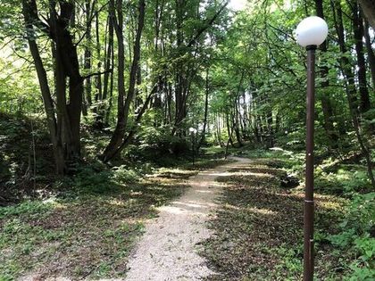 Начались ремонтные работы в ландшафтном парковом комплексе в юго-восточной части «Романовского Парка»