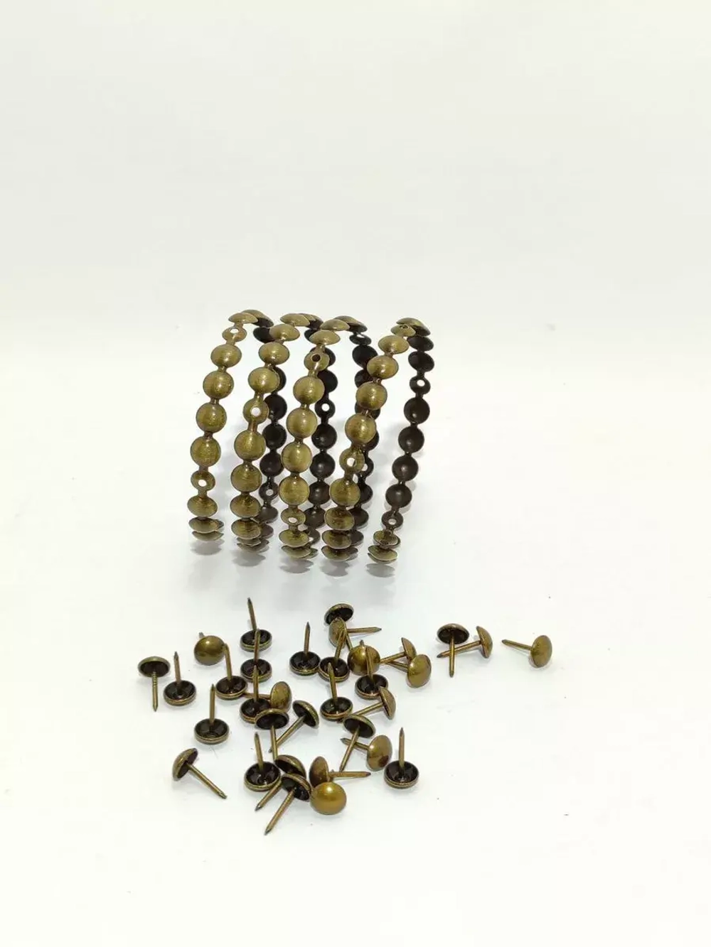 Гвоздевая лента для мебели "Античное золото" молдинги для мебели