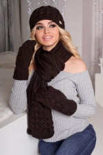 Комплект Braxton шапка и шарф