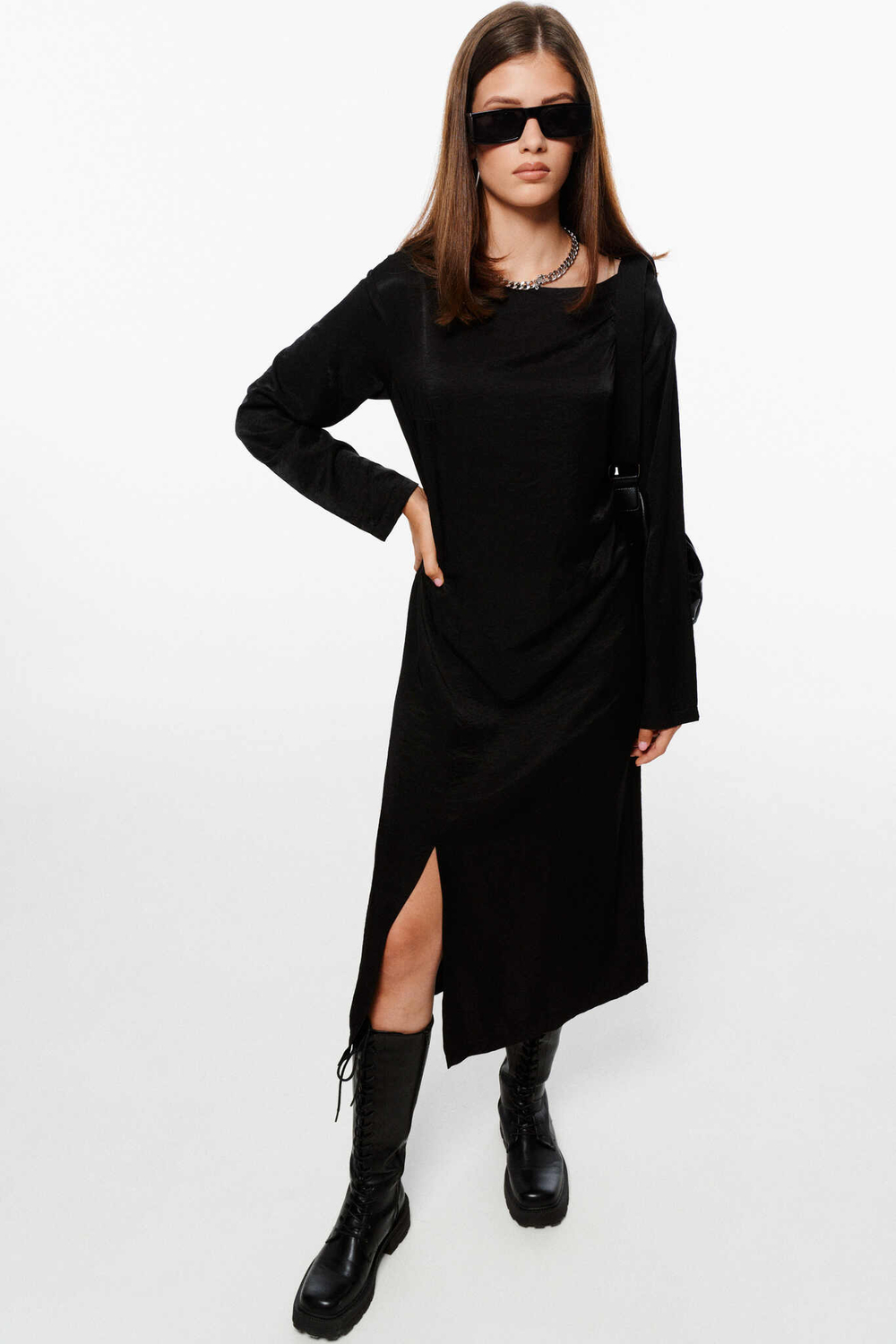 Платье milmil "Марсель" черный / модель 1077