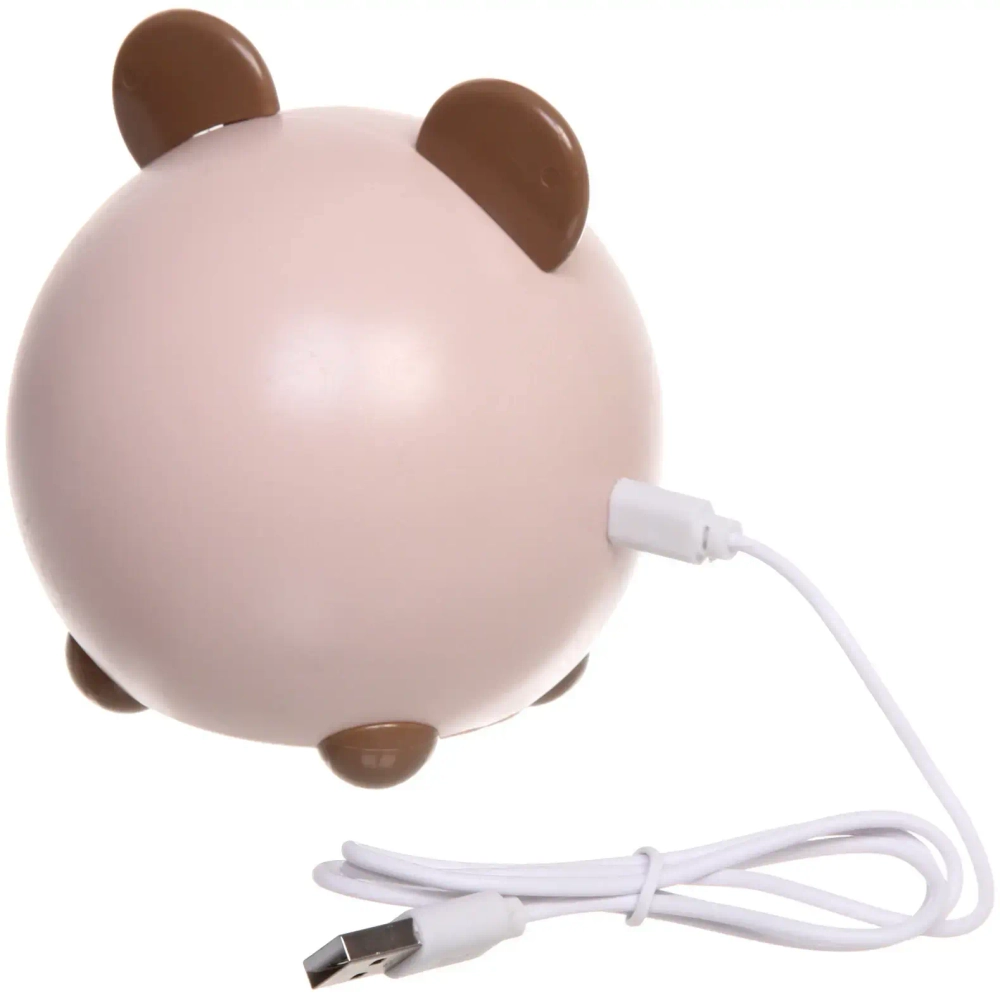 Светильник «Marmalade-Cute bear» LED цвет бежевый USB