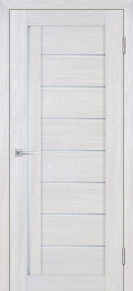 Дверь Лайт-41 (3D) / Цвет Арктик / белый сатинат / Двери STABILE PORTE