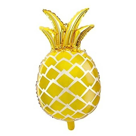 Шар фигура Ананас золотой