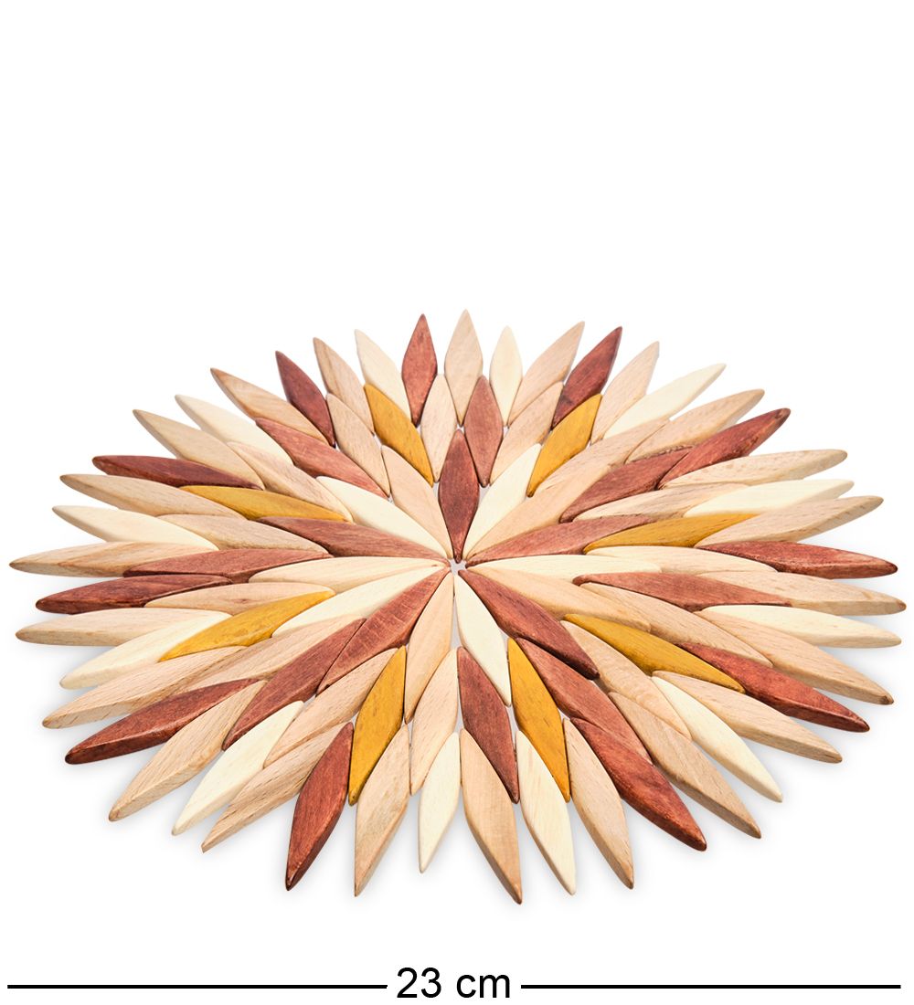 Народные промыслы ДР-500/2 Подставка под горячее, круглая 23х23