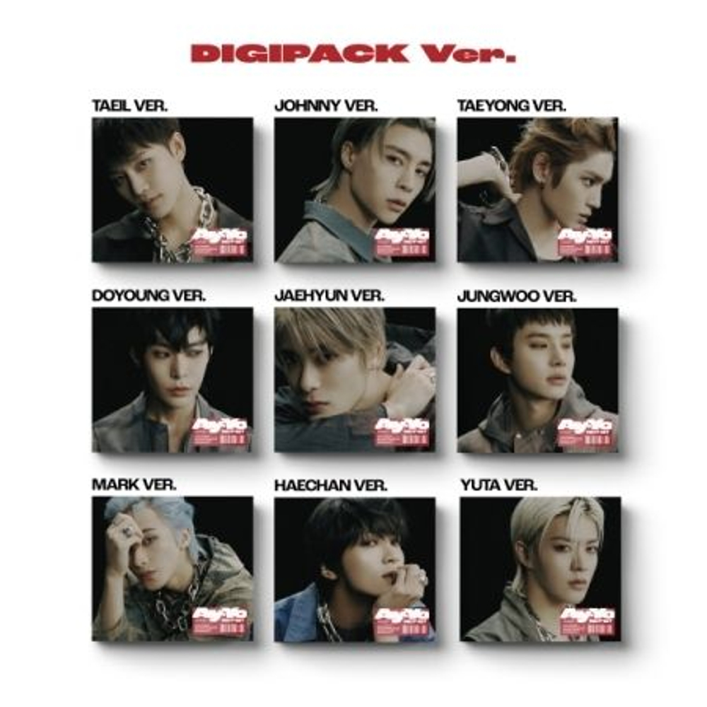 Альбом NCT 127 - AY-YO 4th Album Repackage DIGIPACK Version 9 Cover SET