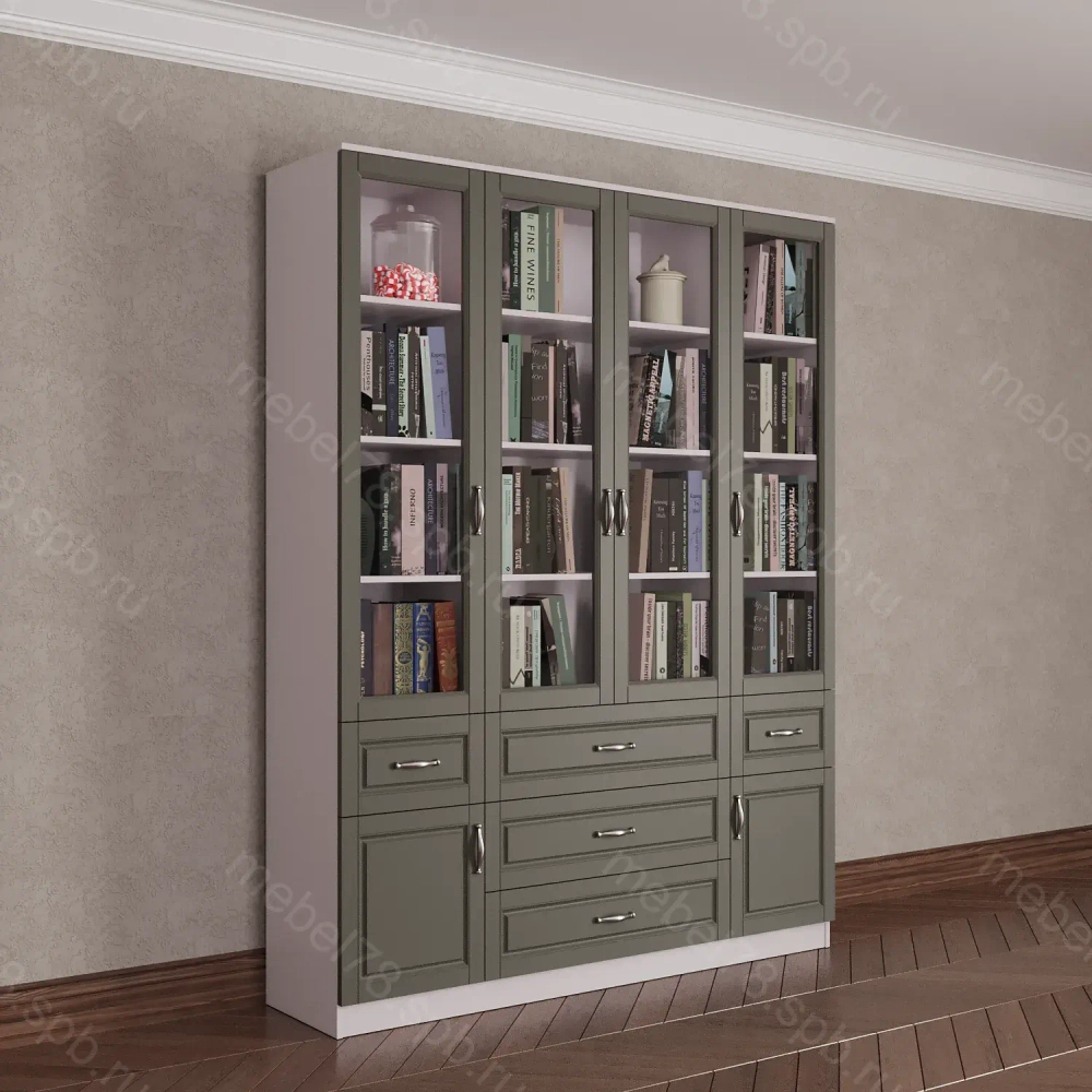 Шкаф книжный 4/7