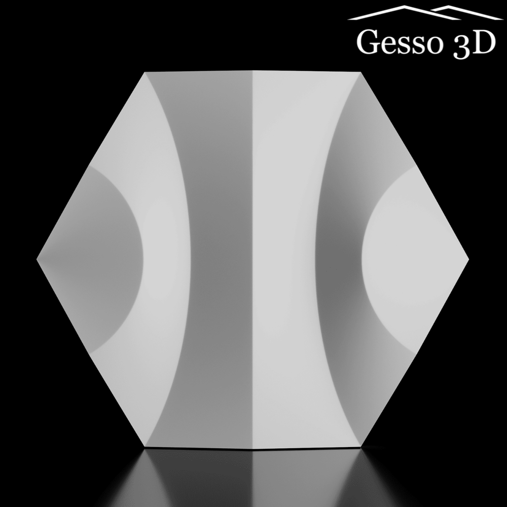 Гипсовая 3D панель Florida