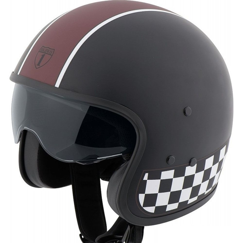 1 Vintage Fiber Jet / Черно-коричневый