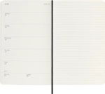 Еженедельник Moleskine (DSB12WN3) Classic Soft WKNT Large 130х210мм 144стр. мягкая обложка черный