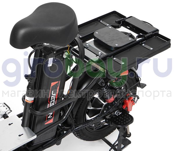 Электровелосипед Jetson Monster Pro Black 1200W (60V/21Ah) двойные амортизаторы