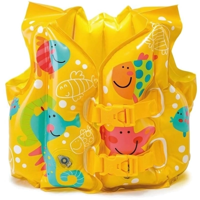 Жилет надувной детский Tropical Buddies, 3-5 лет Intex (59661NP)