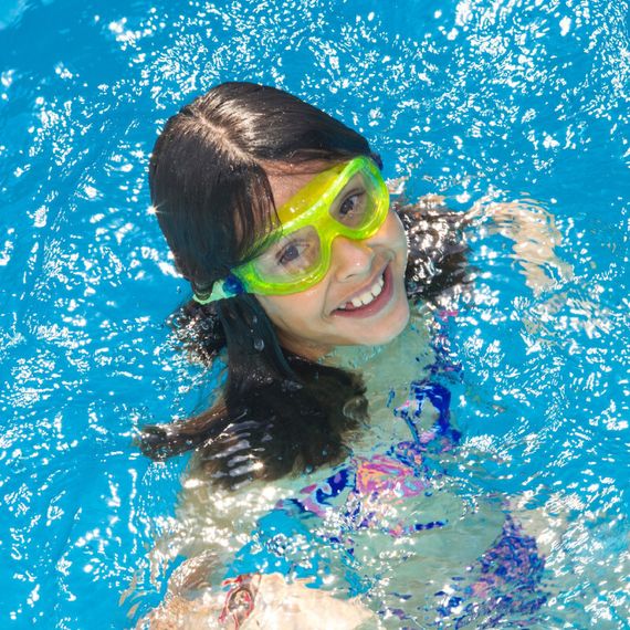 Очки-маска для плавания детские Seac Matt Junior зеленый