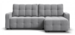 Угловой диван Денди Велюр Монолит сталь