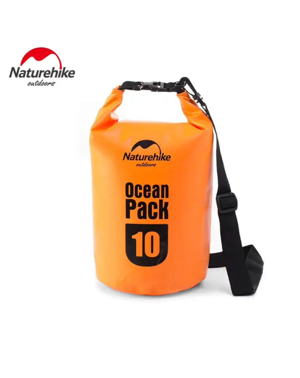 Гермомешок Naturehike Ocean Pack 10 л. (оранжевый)
