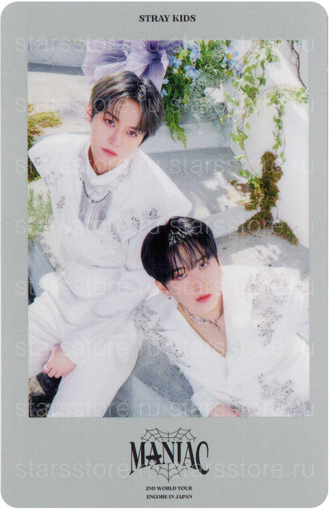Фотокарта Lee Know &amp; Changbin Stray Kids &quot;MANIAC ENCORE&quot; (B ver)