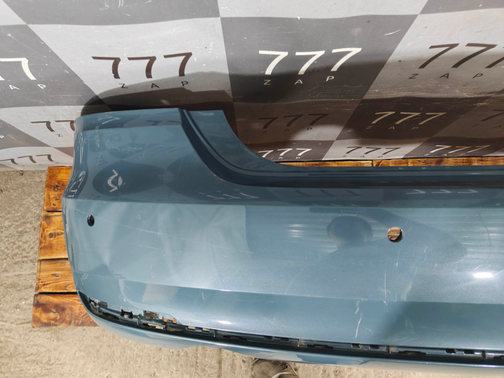 Бампер задний Volkswagen Polo 5 Sedan 15-20 Б/У Оригинал 6RU807421D