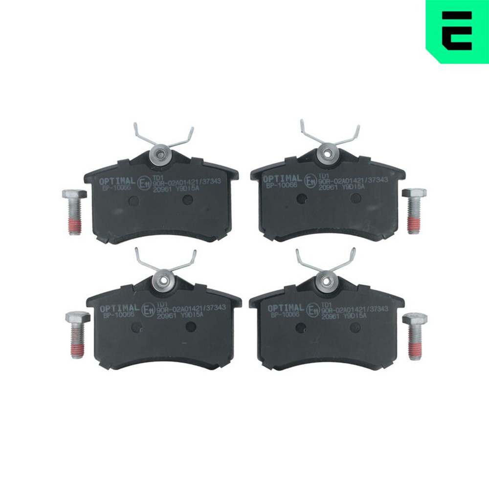 OPTIMAL - BP10066-OPT - Brake Pad Set, disc brake