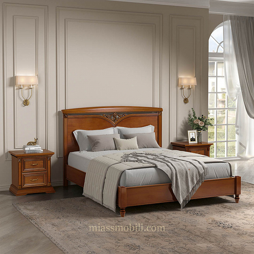 ЛОРЕНЦО Кровать 160*200 без ножной спинки
