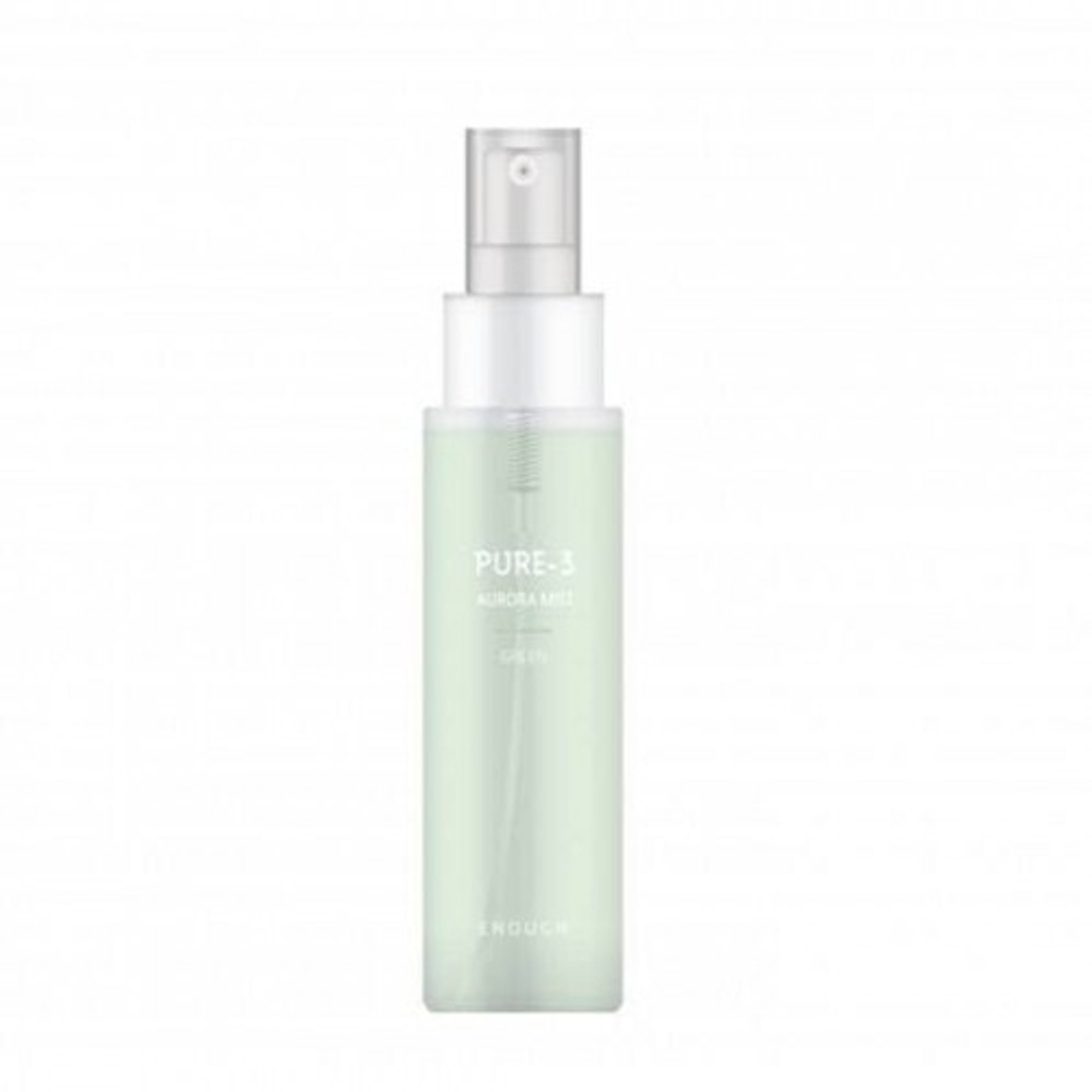 Мист для лица с экстрактом чайного дерева ENOUGH Pure Tree Aurora Mist Green 80 мл