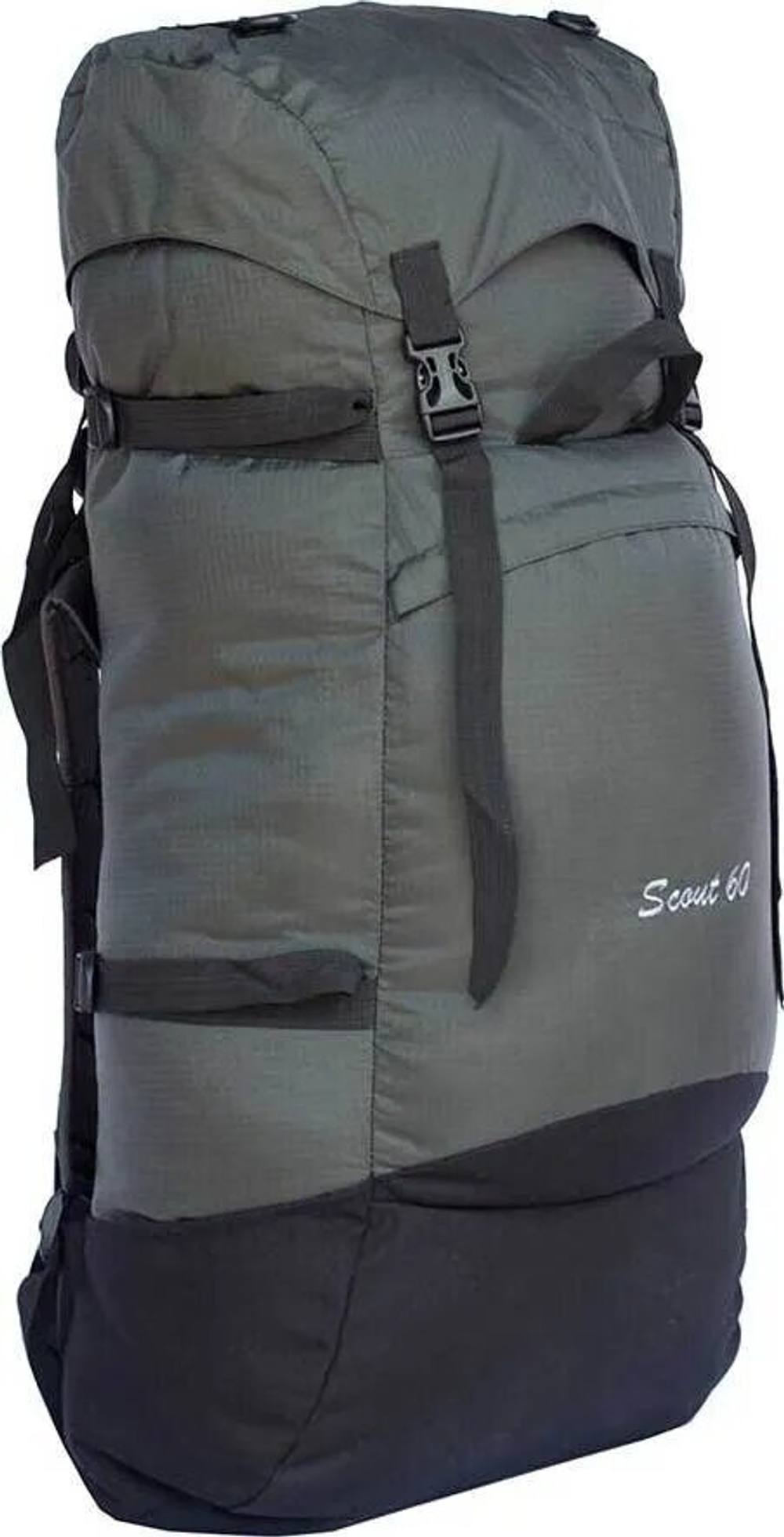 Рюкзак туристический Prival Скаут 60, Оксфорд 600, серый