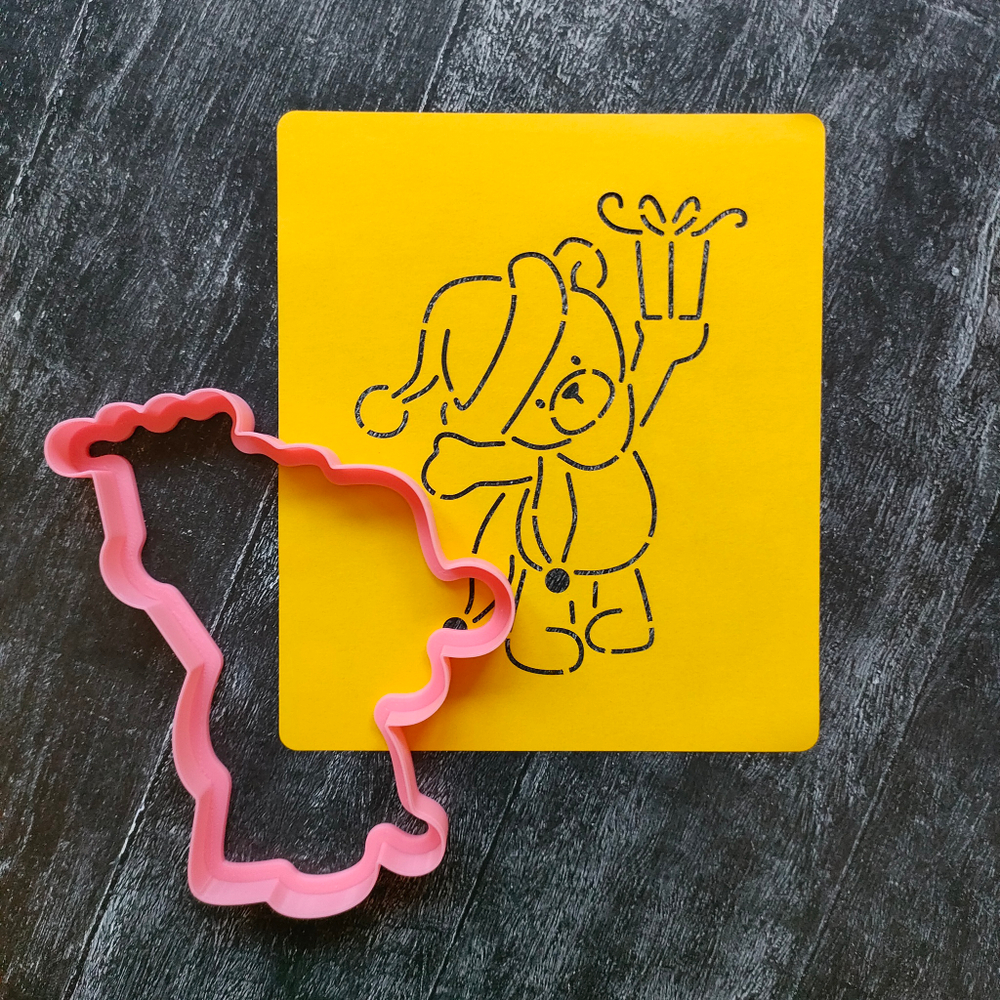 Мишка Новогодний №10