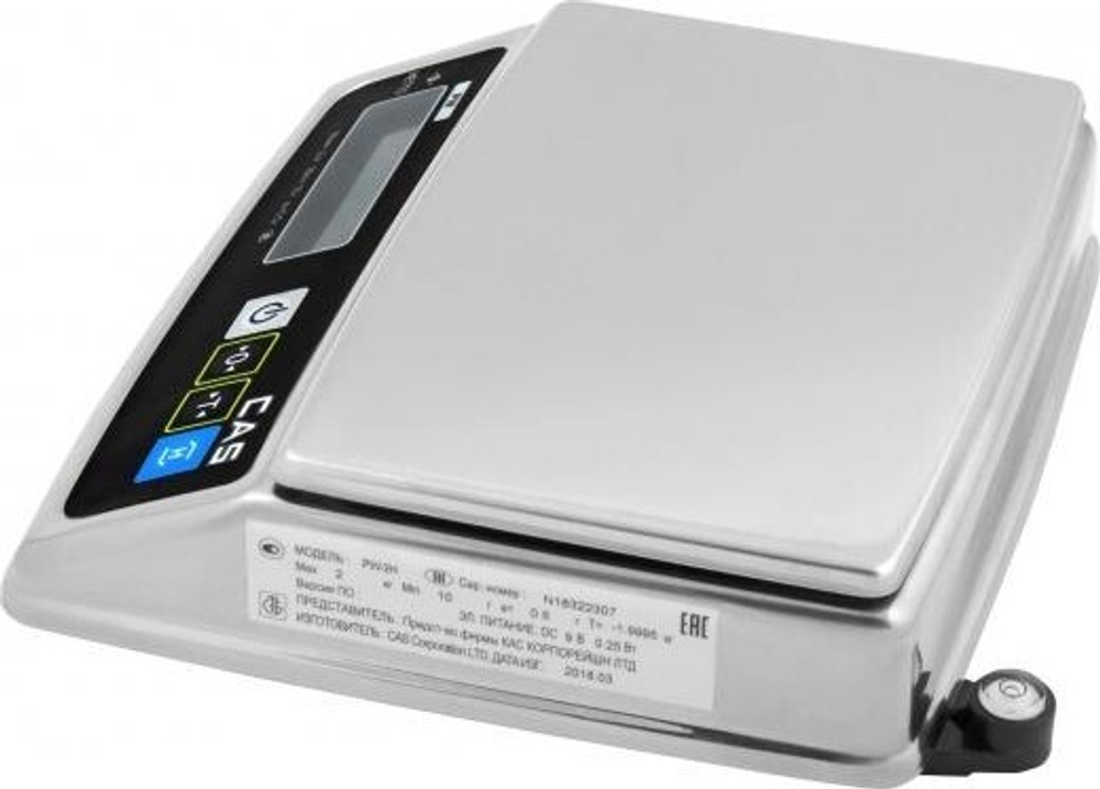 Весы фасовочные Cas PW-II- 5H электронные до 5 кг 77-00031819