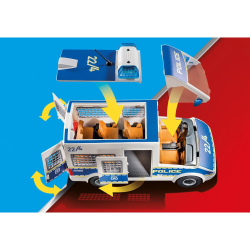 Playmobil - Полицейский транспортер со светом и звуком 70899 / артикул   70899  / GTIN 4008789708991