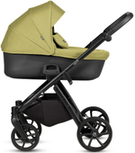 Детская коляска Tutis Leo 3 Plus 3 в 1 с автокреслом Beno Black 1582302 Green