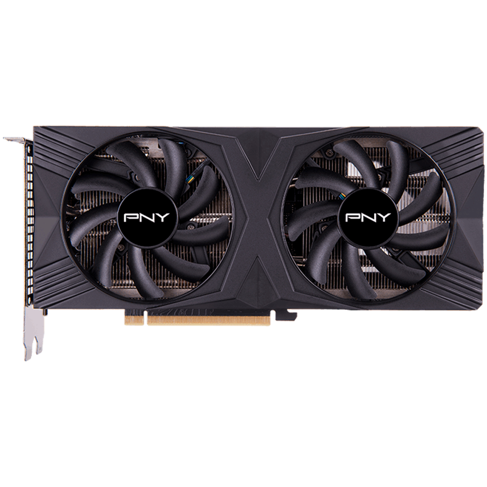 PNY Video Card NVidia GeForce RTX 4070 SUPER 12GB VERTO Overclocked Dual Fan DLSS 3