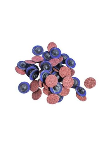 Круг абразивный шлифовальный 25мм (№60,коричневый)(к-т 50шт) Forsage F-BD160A