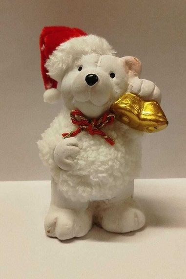 Suvenir\ Сувенир Ayı (qırmızı papaqlı)