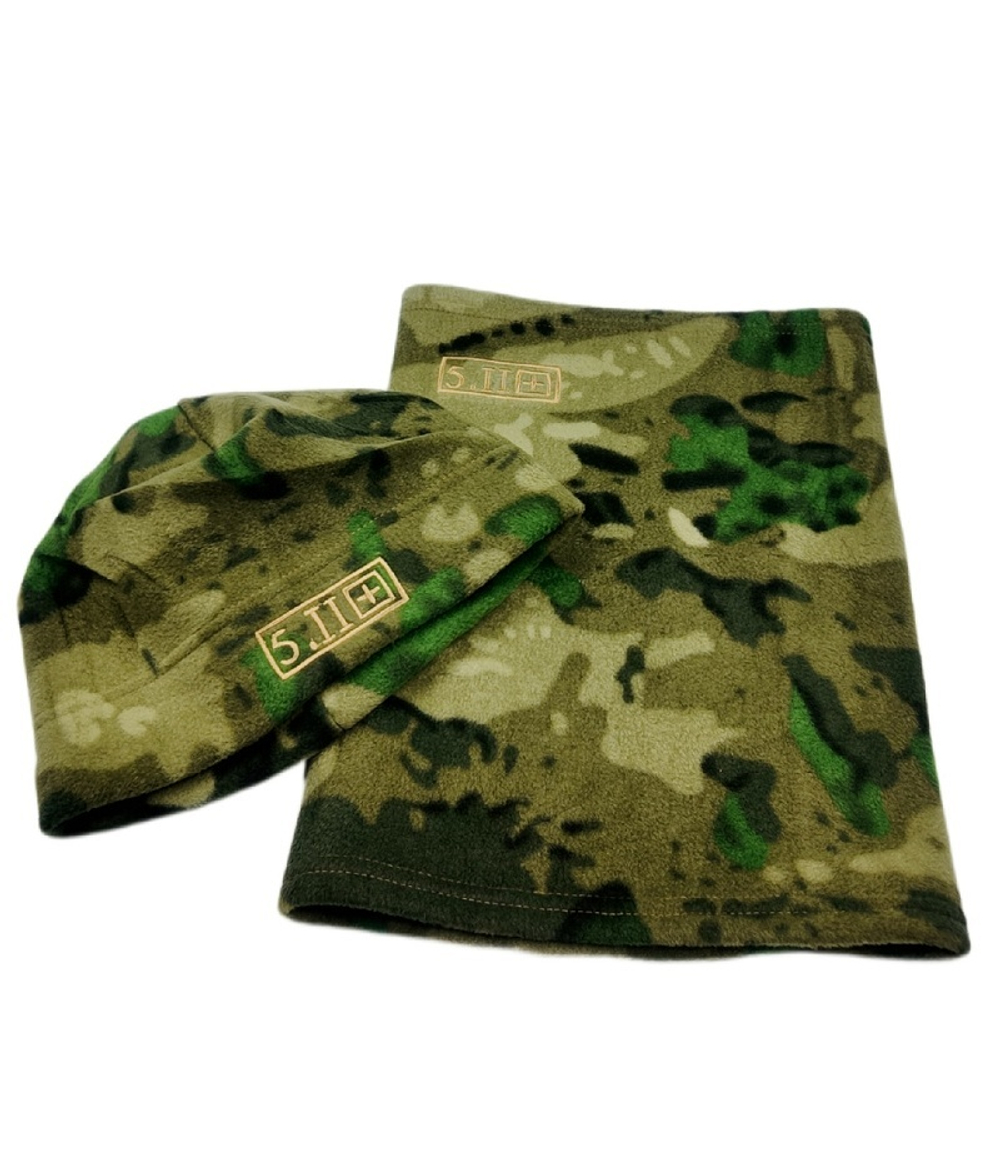 Флисовая шапка и бафф 5.11 Атака