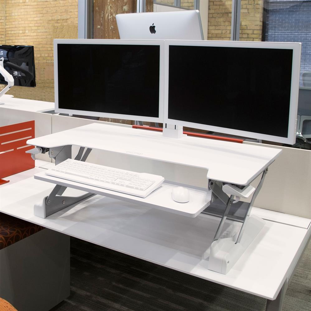 Настольная платформа Ergotron WorkFit-TL, Сидя-Стоя (33-406-062 / 33-406-085), Белый