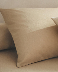 Наволочка Zara Home, хлопок 100%, однотонный, 6145/091