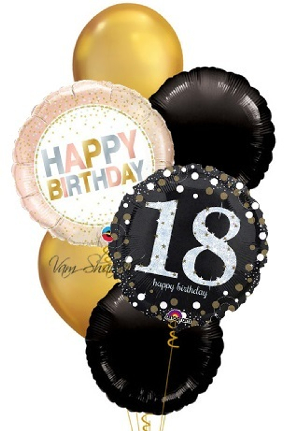 Фонтан "Happy Birthday 18th"