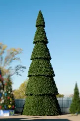 Уличная елка сегментная Сибирская зеленая 23 м., каркасная, ПВХ, Green Trees (GT23SIBPVC)