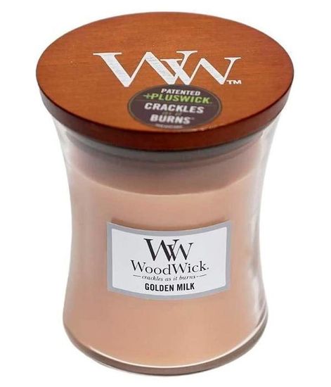 Топленое молоко, ароматическая свеча, WoodWick