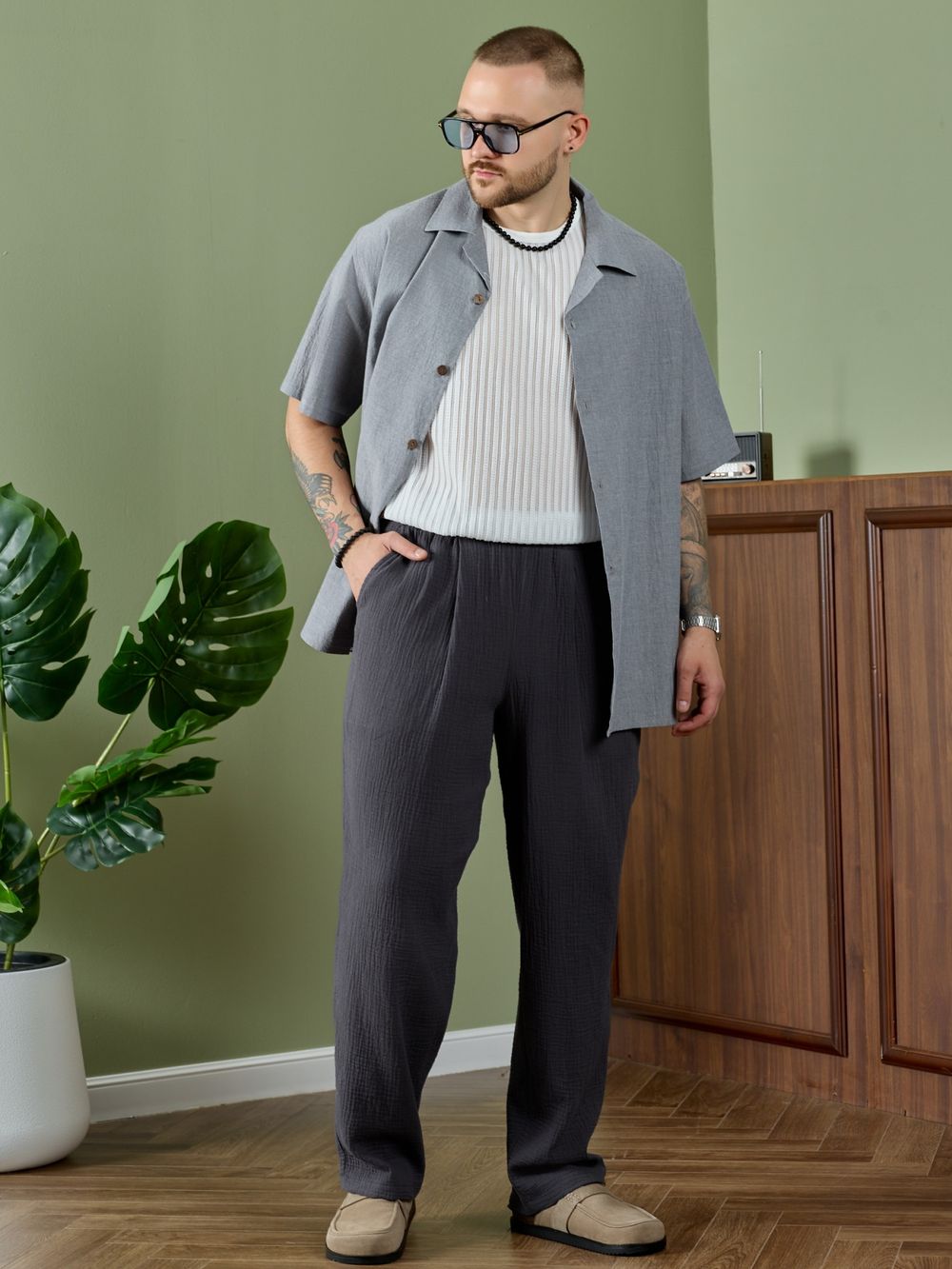 Брюки мужские Нептун-2 Виотекс ГРАФИТОВЫЙ