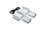 Xbox One S Charging Station Dual Controller + Battery pack White
