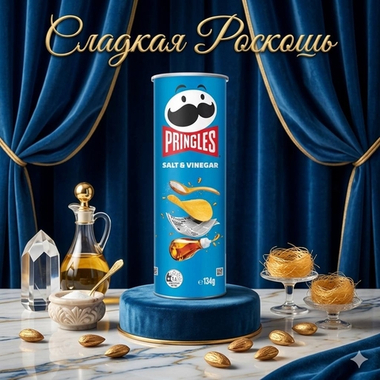 Чипс Pringles  винный уксус ￼