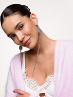 Серьги "Violet Fantastic" Silver