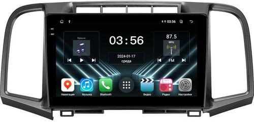 Магнитола для Toyota Venza GV10 2008-2016 (JBL/штатная КЗВ) - FarCar S280 монитор 9.5" IPS на Android 13, CarPlay