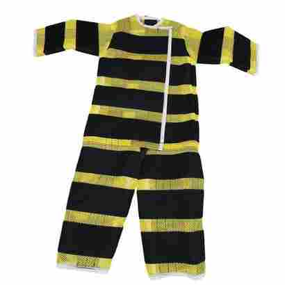 Липучий костюм желтый, размер S, для роста 1м-1.3м
